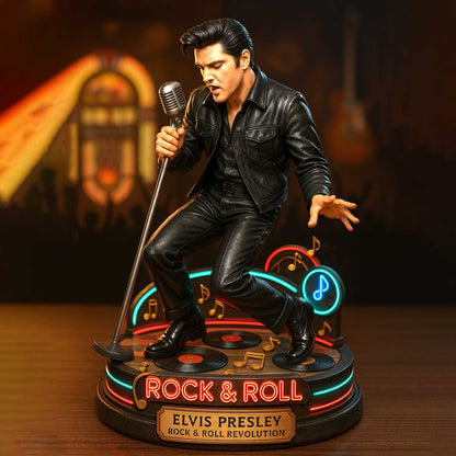 LIMITED EDITION – New Elvis Presley  Acrylic Block ELVIS240925DH01