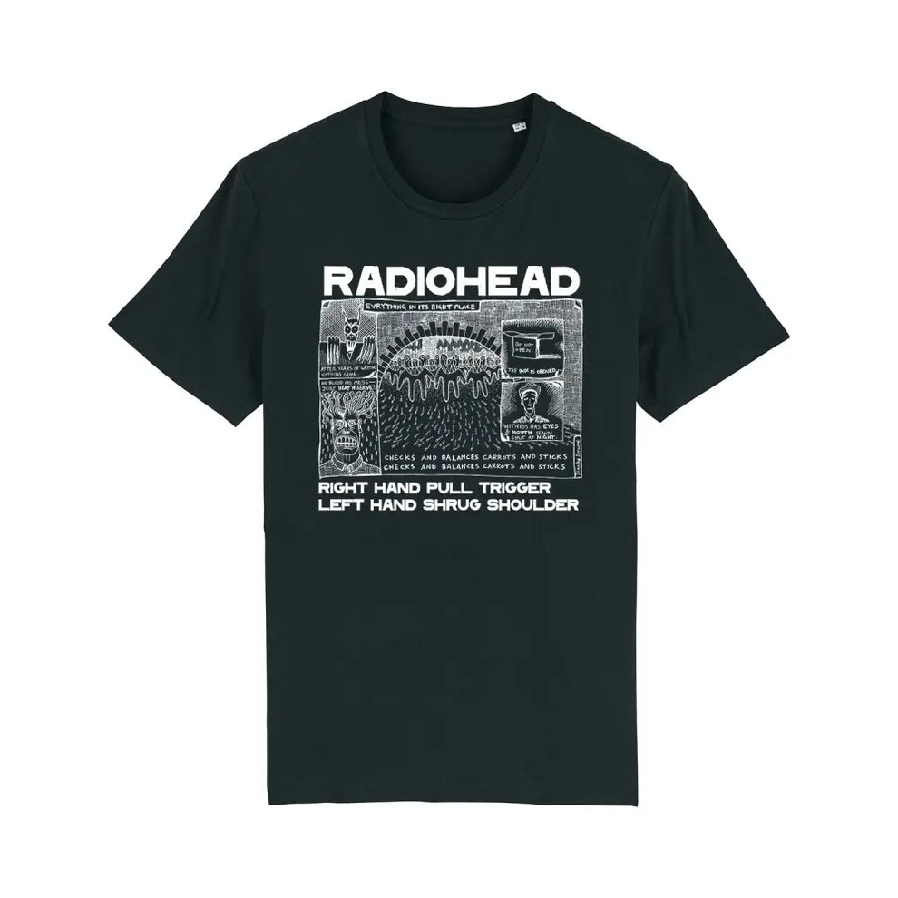LIMITED EDITION - NEW PREMIUM RADIOHEAD UNISEX T-SHIRT