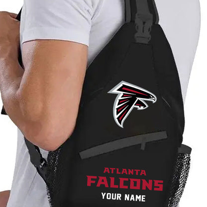 LIMITED EDITION - NEW CUSTOMIZED NFL18 ATF ATLANTA FALCONS SLING BAG