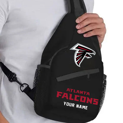 LIMITED EDITION - NEW CUSTOMIZED NFL18 ATF ATLANTA FALCONS SLING BAG