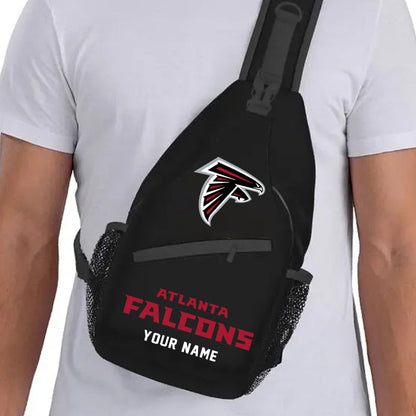 LIMITED EDITION - NEW CUSTOMIZED NFL18 ATF ATLANTA FALCONS SLING BAG