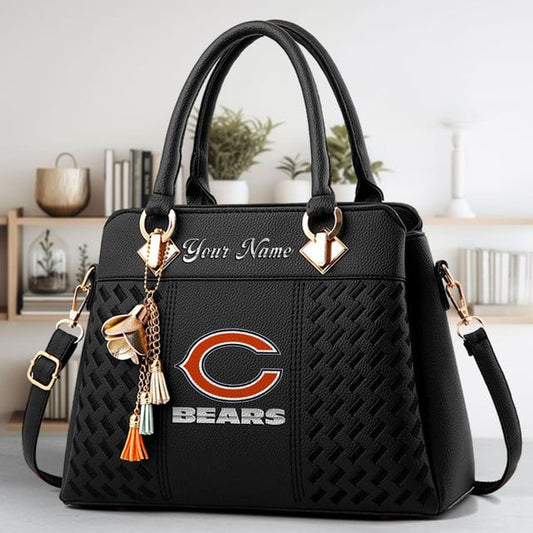 LIMITED EDITION - NEW CUSTOMIZED NFL26 CCB CHICAGO BEARS LUXURY HANDBAG IN MULTIPLE COLORS
