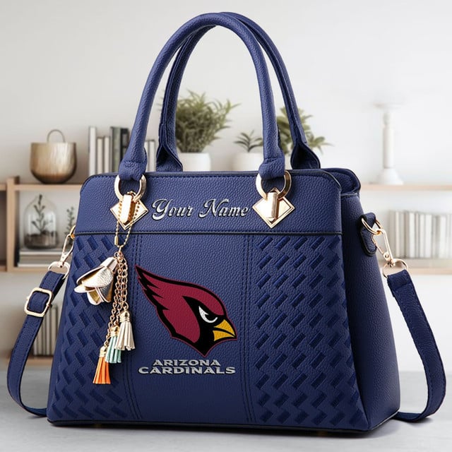 LIMITED EDITION - NEW CUSTOMIZED NFL20 ARC ARIZONA CARDINALS LUXURY HANDBAG IN MULTIPLE COLORS