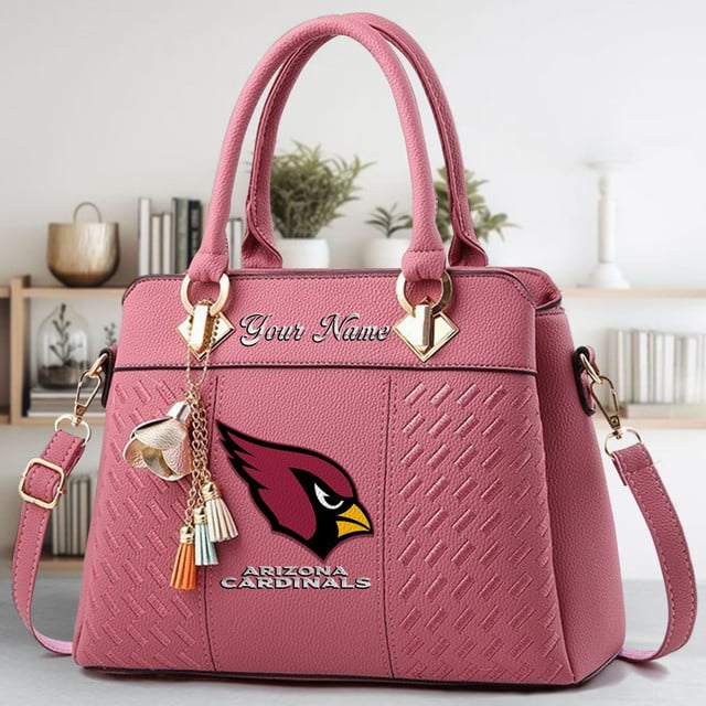 LIMITED EDITION - NEW CUSTOMIZED NFL20 ARC ARIZONA CARDINALS LUXURY HANDBAG IN MULTIPLE COLORS