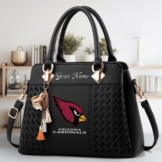 LIMITED EDITION - NEW CUSTOMIZED NFL20 ARC ARIZONA CARDINALS LUXURY HANDBAG IN MULTIPLE COLORS