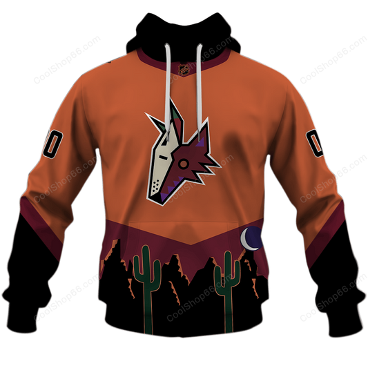 LIMITED EDITION - NEW CUSTOMIZED NHL30 AZC ARIZONA COYOTES UNISEX T-SHIRT, POLO, HOODIE & JACKETS