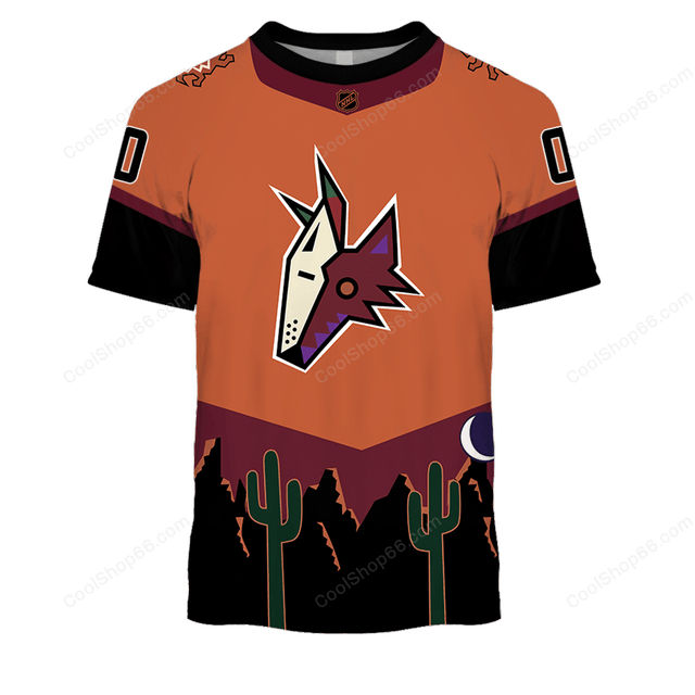 LIMITED EDITION - NEW CUSTOMIZED NHL30 AZC ARIZONA COYOTES UNISEX T-SHIRT, POLO, HOODIE & JACKETS