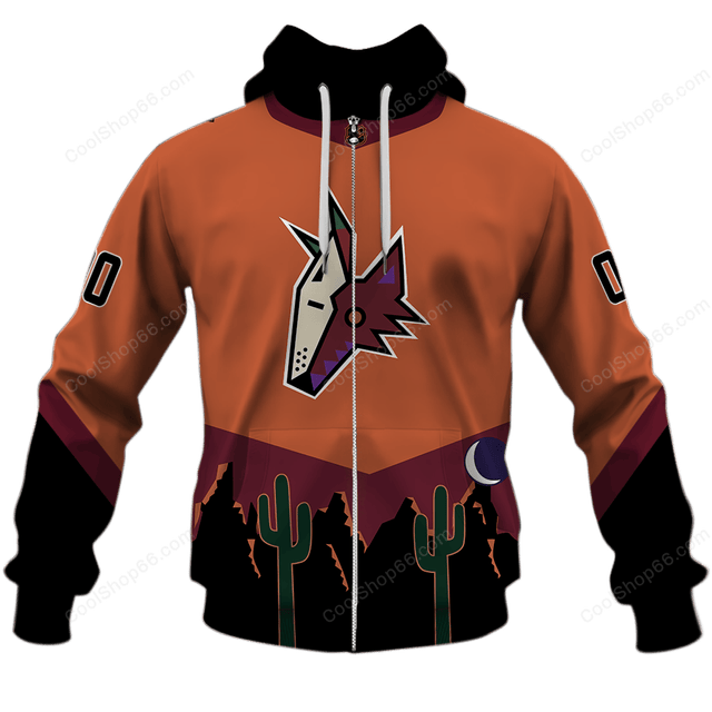 LIMITED EDITION - NEW CUSTOMIZED NHL30 AZC ARIZONA COYOTES UNISEX T-SHIRT, POLO, HOODIE & JACKETS