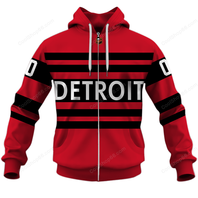 LIMITED EDITION - NEW CUSTOMIZED NHL22 DRW DETROIT RED WINGS UNISEX T-SHIRT, POLO, HOODIE & JACKETS