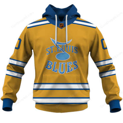 LIMITED EDITION - NEW CUSTOMIZED NHL14 SLB ST. LOUIS BLUES UNISEX T-SHIRT, POLO, HOODIE & JACKETS