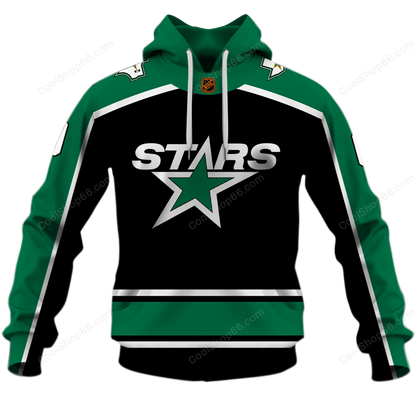 LIMITED EDITION - NEW CUSTOMIZED NHL15 DLS DALLAS STARS UNISEX T-SHIRT, POLO, HOODIE & JACKETS