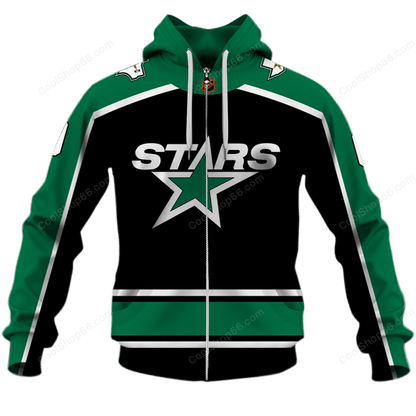 LIMITED EDITION - NEW CUSTOMIZED NHL15 DLS DALLAS STARS UNISEX T-SHIRT, POLO, HOODIE & JACKETS