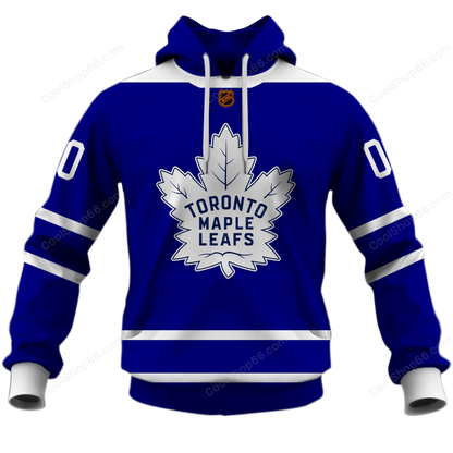 LIMITED EDITION - NEW CUSTOMIZED NHL23 TML TORONTO MAPLE LEAFS UNISEX T-SHIRT, POLO, HOODIE & JACKETS