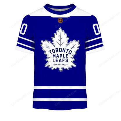 LIMITED EDITION - NEW CUSTOMIZED NHL23 TML TORONTO MAPLE LEAFS UNISEX T-SHIRT, POLO, HOODIE & JACKETS