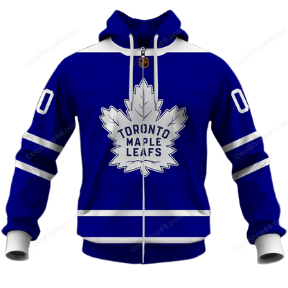 LIMITED EDITION - NEW CUSTOMIZED NHL23 TML TORONTO MAPLE LEAFS UNISEX T-SHIRT, POLO, HOODIE & JACKETS