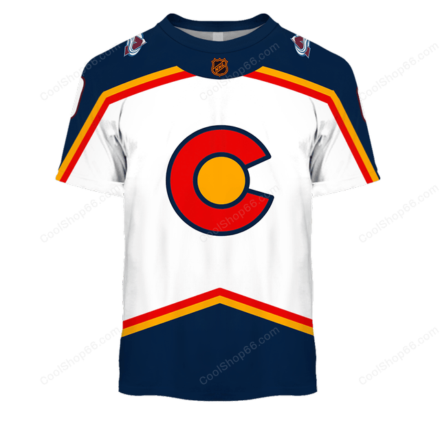 LIMITED EDITION - NEW CUSTOMIZED NHL05 CAL COLORADO AVALANCHE UNISEX T-SHIRT, POLO, HOODIE & JACKETS