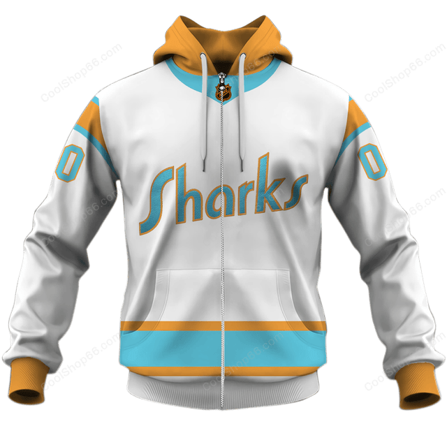 LIMITED EDITION - NEW CUSTOMIZED NHL32 SJS SAN JOSE SHARKS UNISEX T-SHIRT, POLO, HOODIE & JACKETS