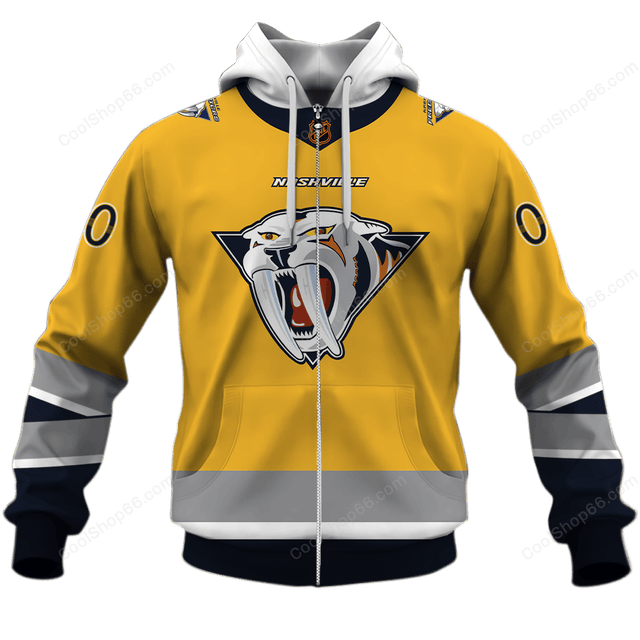 LIMITED EDITION - NEW CUSTOMIZED NHL31 NVP NASHVILLE PREDATORS UNISEX T-SHIRT, POLO, HOODIE & JACKETS