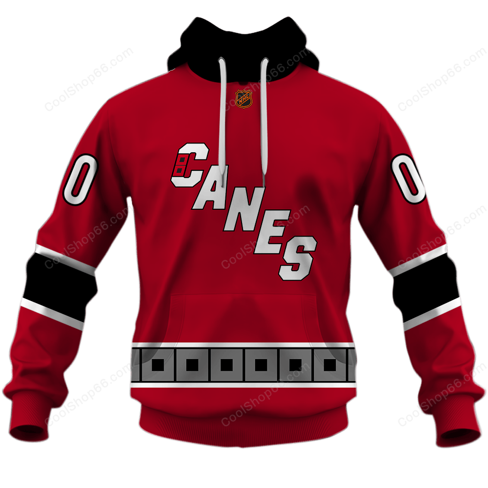 LIMITED EDITION - NEW CUSTOMIZED NHL07 CLH CAROLINA HURRICANES UNISEX T-SHIRT, POLO, HOODIE & JACKETS