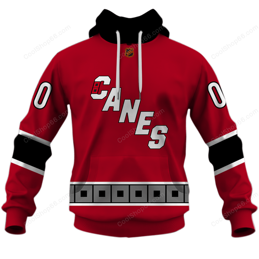 LIMITED EDITION - NEW CUSTOMIZED NHL07 CLH CAROLINA HURRICANES UNISEX T-SHIRT, POLO, HOODIE & JACKETS