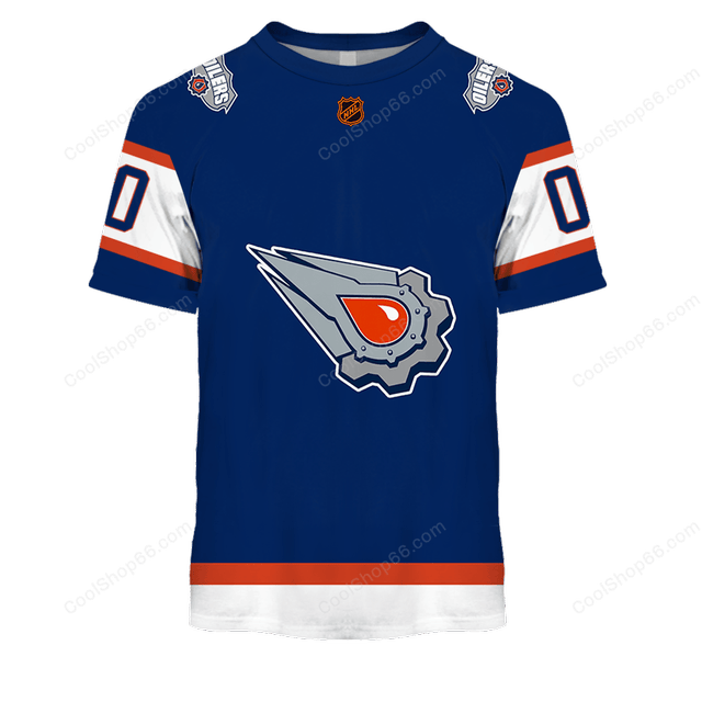 LIMITED EDITION - NEW CUSTOMIZED NHL03 EMO EDMONTON OILERS UNISEX T-SHIRT, POLO, HOODIE & JACKETS