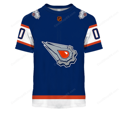 LIMITED EDITION - NEW CUSTOMIZED NHL03 EMO EDMONTON OILERS UNISEX T-SHIRT, POLO, HOODIE & JACKETS