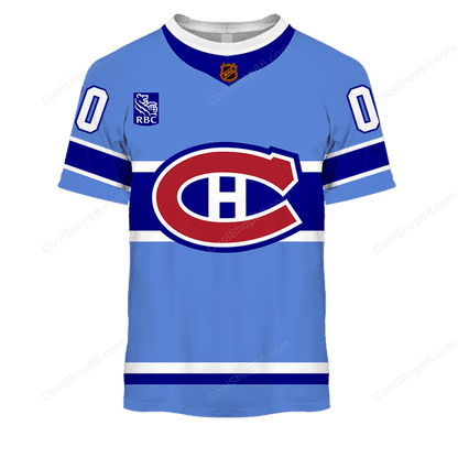 LIMITED EDITION - NEW CUSTOMIZED NHL11 MCD MONTREAL CANADIENS UNISEX T-SHIRT, POLO, HOODIE & JACKETS