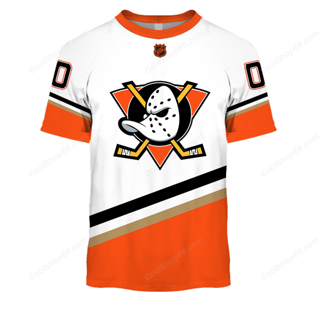LIMITED EDITION - NEW CUSTOMIZED NHL09 AHD ANAHEIM DUCKS UNISEX T-SHIRT, POLO, HOODIE & JACKETS
