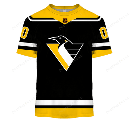 LIMITED EDITION - NEW CUSTOMIZED NHL26 PBP PITTSBURGH PENGUINS UNISEX T-SHIRT, POLO, HOODIE & JACKETS
