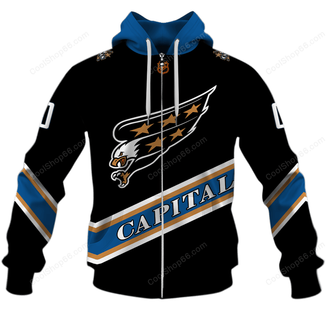 LIMITED EDITION - NEW CUSTOMIZED NHL10 WCP WASHINGTON CAPITALS UNISEX T-SHIRT, POLO, HOODIE & JACKETS