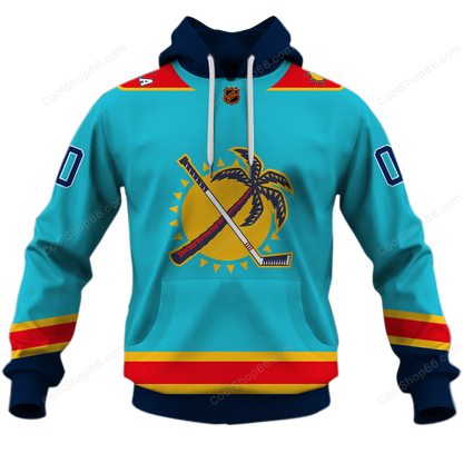 LIMITED EDITION - NEW CUSTOMIZED NHL01 FPT FLORIDA PANTHERS UNISEX T-SHIRT, POLO, HOODIE & JACKETS
