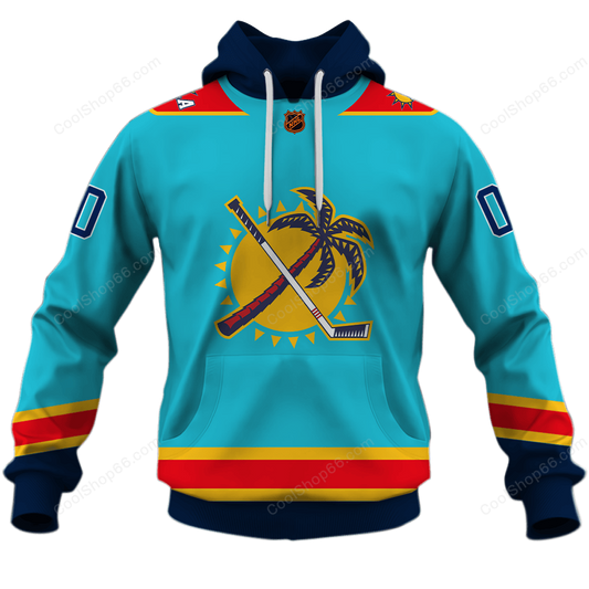 LIMITED EDITION - NEW CUSTOMIZED NHL01 FPT FLORIDA PANTHERS UNISEX T-SHIRT, POLO, HOODIE & JACKETS