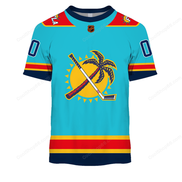 LIMITED EDITION - NEW CUSTOMIZED NHL01 FPT FLORIDA PANTHERS UNISEX T-SHIRT, POLO, HOODIE & JACKETS