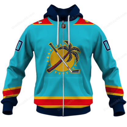 LIMITED EDITION - NEW CUSTOMIZED NHL01 FPT FLORIDA PANTHERS UNISEX T-SHIRT, POLO, HOODIE & JACKETS