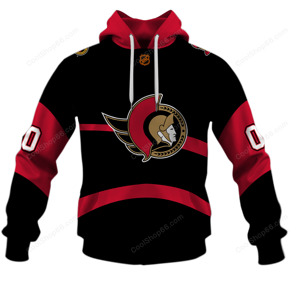LIMITED EDITION - NEW CUSTOMIZED NHL29 OSN OTTAWA SENATORS UNISEX T-SHIRT, POLO, HOODIE & JACKETS