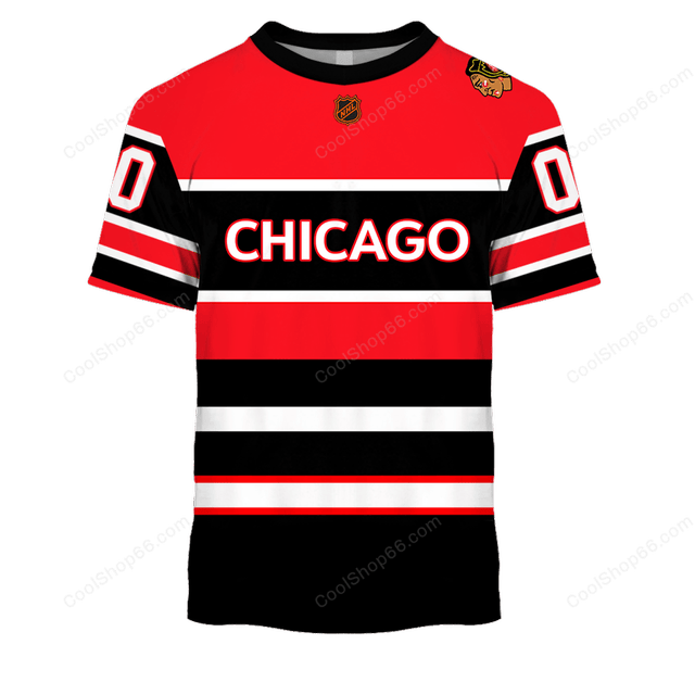 LIMITED EDITION - NEW CUSTOMIZED NHL08 CBH CHICAGO BLACKHAWKS UNISEX T-SHIRT, POLO, HOODIE & JACKETS