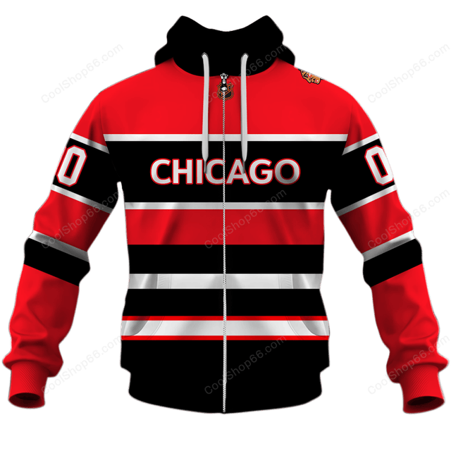 LIMITED EDITION - NEW CUSTOMIZED NHL08 CBH CHICAGO BLACKHAWKS UNISEX T-SHIRT, POLO, HOODIE & JACKETS