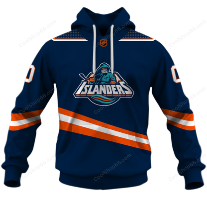 LIMITED EDITION - NEW CUSTOMIZED NHL25 NYI NEW YORK ISLANDERS UNISEX T-SHIRT, POLO, HOODIE & JACKETS