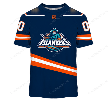 LIMITED EDITION - NEW CUSTOMIZED NHL25 NYI NEW YORK ISLANDERS UNISEX T-SHIRT, POLO, HOODIE & JACKETS