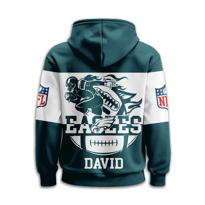 LIMITED EDITION - NEW CUSTOMIZED NFL02 PPE PHILADELPHIA EAGLES T-SHIRT, HOODIE, ZIP HOODIE