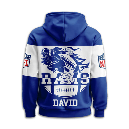 LIMITED EDITION - NEW CUSTOMIZED NFL22 LAR LOS ANGELES RAMS T-SHIRT, HOODIE, ZIP HOODIE