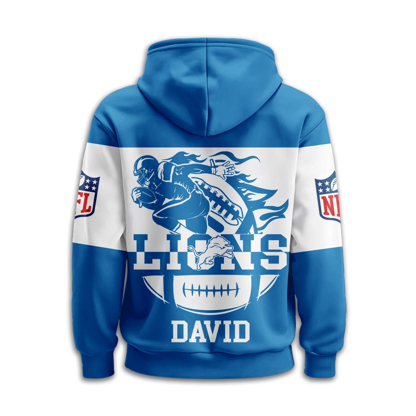 LIMITED EDITION - NEW CUSTOMIZED NFL04 DTL DETROIT LIONS T-SHIRT, HOODIE, ZIP HOODIE