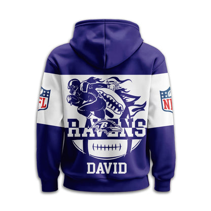 LIMITED EDITION - NEW CUSTOMIZED NFL28 BTR BALTIMORE RAVENS T-SHIRT, HOODIE, ZIP HOODIE