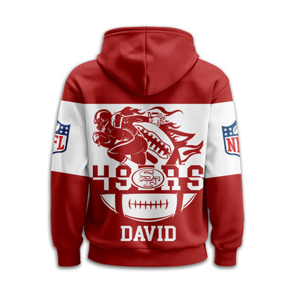 LIMITED EDITION - NEW CUSTOMIZED NFL11 SF49 SAN FRANCISCO 49ERS T-SHIRT, HOODIE, ZIP HOODIE