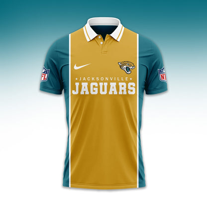LIMITED EDITION - NEW CUSTOMIZED NFL30 JSJ JACKSONVILLE JAGUARS UNISEX T-SHIRT, POLO & HOODIE