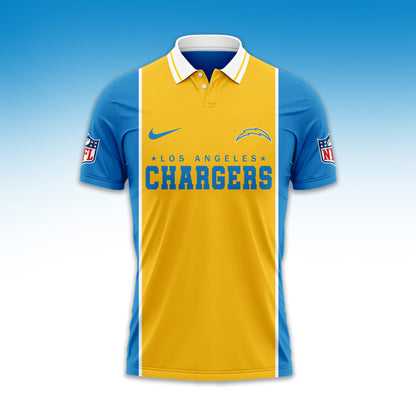 LIMITED EDITION - NEW CUSTOMIZED NFL09 LAC LOS ANGELES CHARGERS UNISEX T-SHIRT, POLO & HOODIE