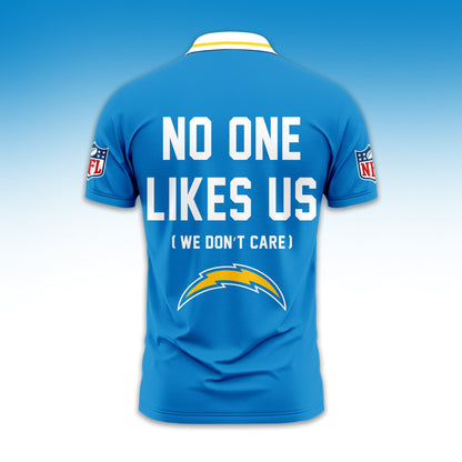 LIMITED EDITION - NEW CUSTOMIZED NFL09 LAC LOS ANGELES CHARGERS UNISEX T-SHIRT, POLO & HOODIE