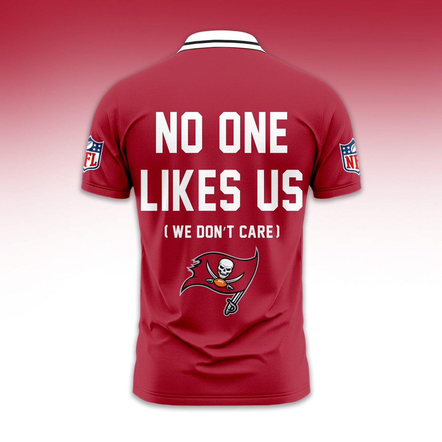 LIMITED EDITION - NEW CUSTOMIZED NFL10 TBB TAMPA BAY BUCCANEERS UNISEX T-SHIRT, POLO & HOODIE