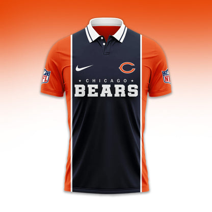 LIMITED EDITION - NEW CUSTOMIZED NFL26 CCB CHICAGO BEARS UNISEX T-SHIRT, POLO & HOODIE