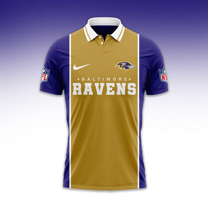 LIMITED EDITION - NEW CUSTOMIZED NFL28 BTR BALTIMORE RAVENS UNISEX T-SHIRT, POLO & HOODIE